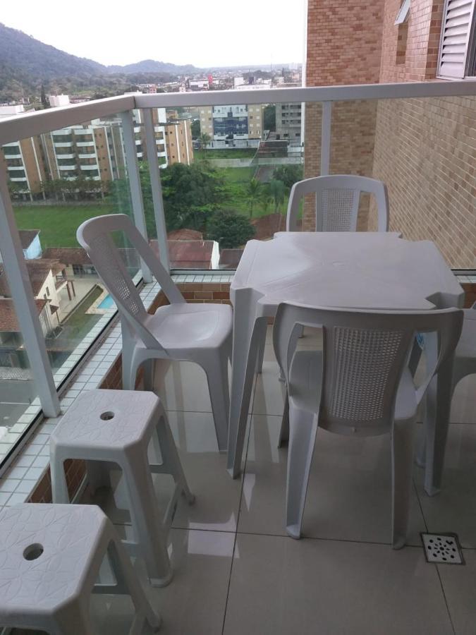 Apartamento Temporada pé na areia Mongaguá Esterno foto