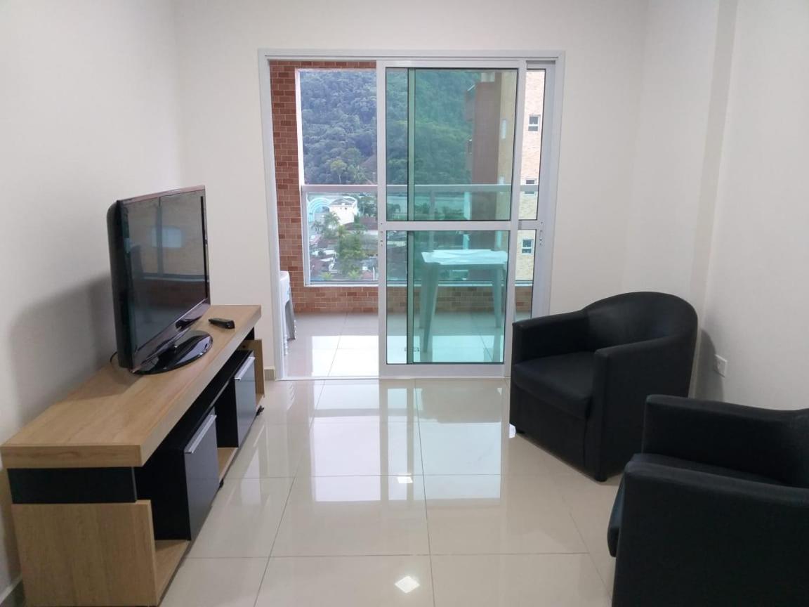 Apartamento Temporada pé na areia Mongaguá Esterno foto