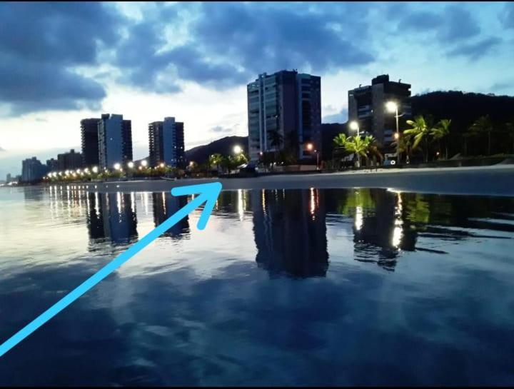 Apartamento Temporada pé na areia Mongaguá Esterno foto